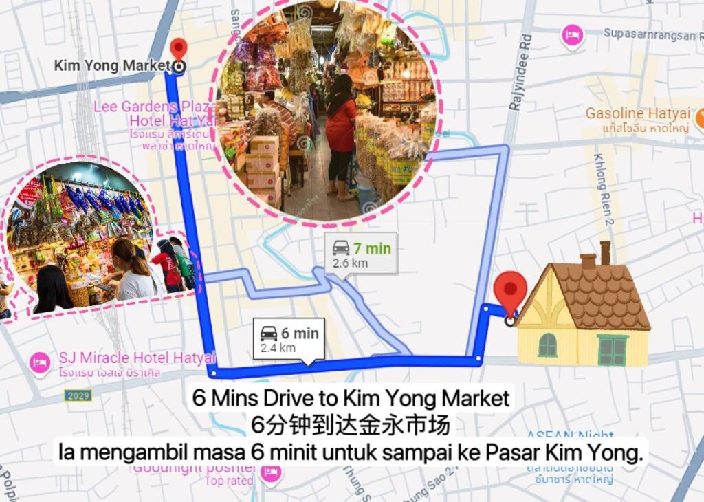 Blossom Family Suite Hat Yai Exterior foto