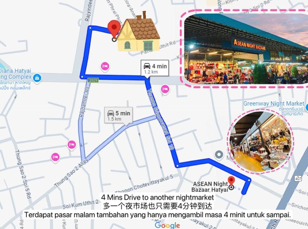 Blossom Family Suite Hat Yai Exterior foto